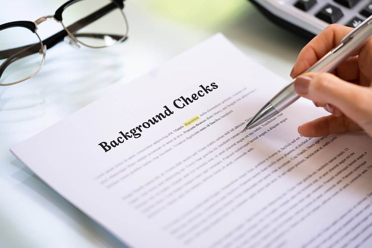 What does disposition mean on a background check