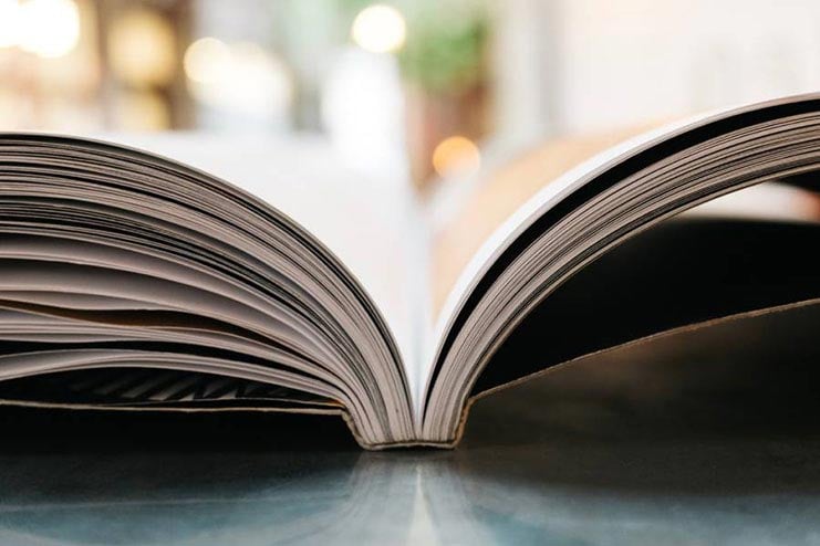 opened book
