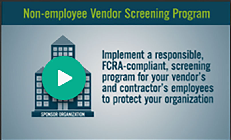 Non-employee-vendor-screening-program